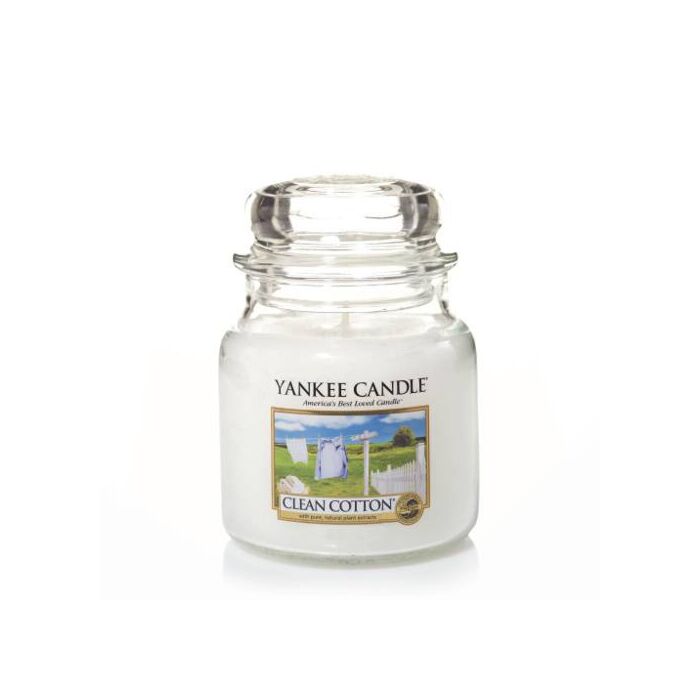 Yankee Candle Clean Cotton Medium Jar-2